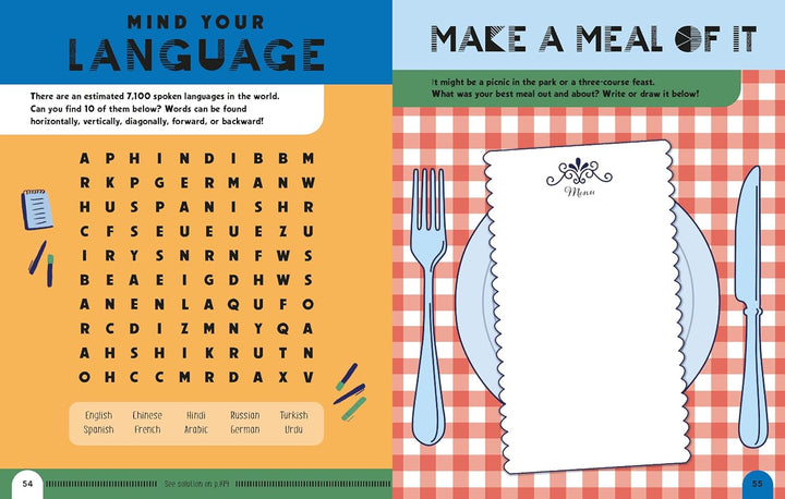 The Games On The Go Activity Book