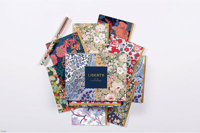 Liberty Floral Notecard Set