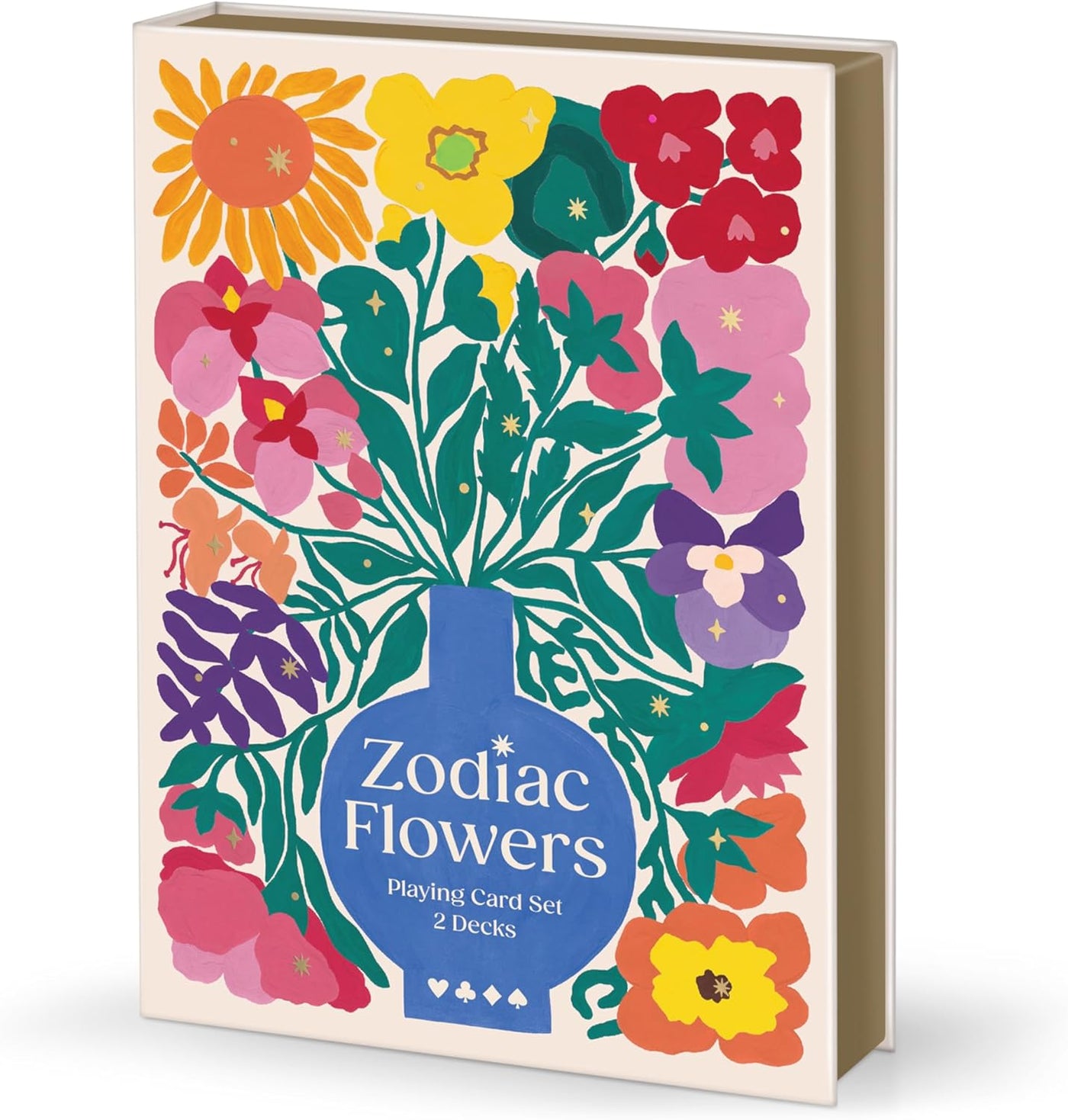 Zodiac Flowers Playing Cards Set