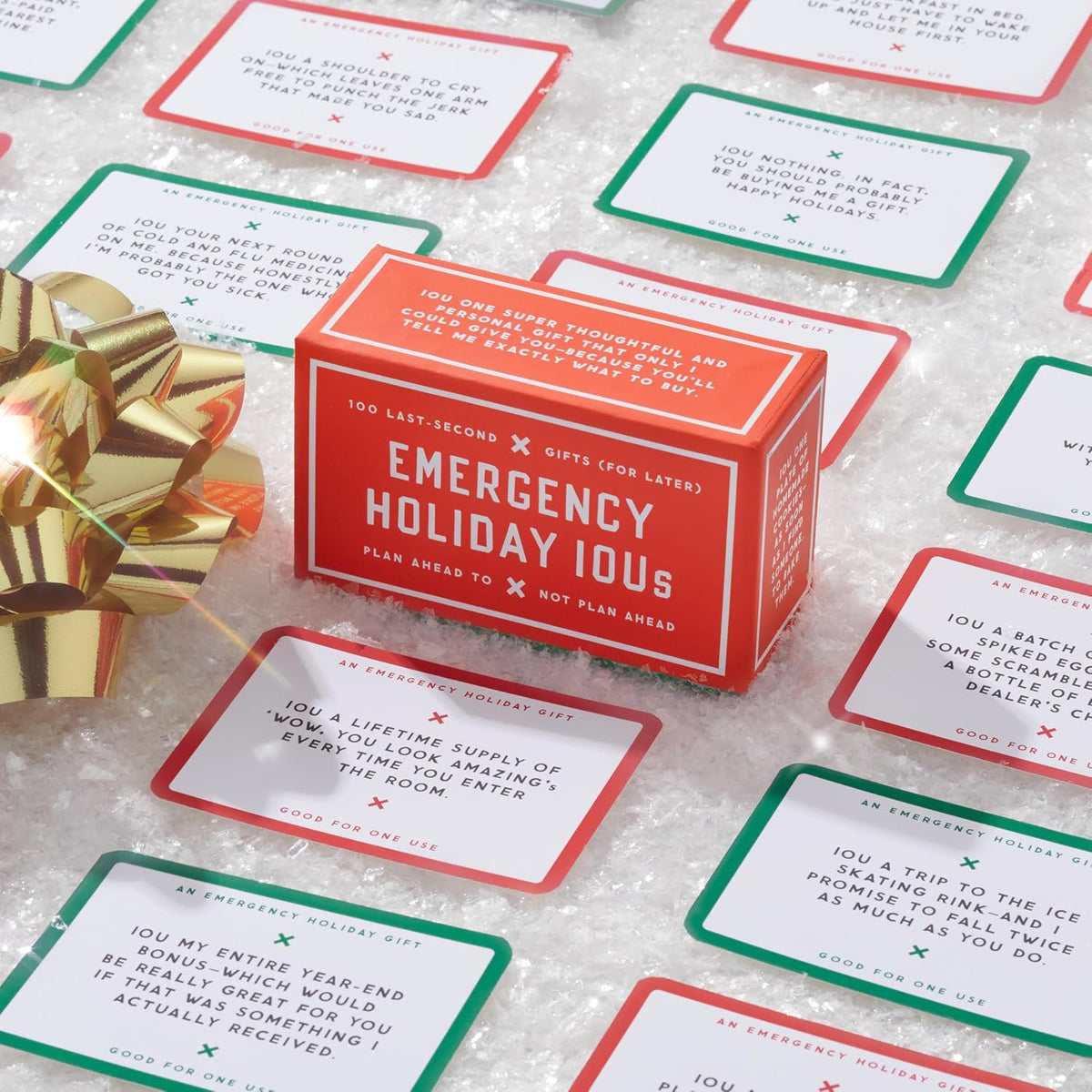 Emergency Holiday IOUs Card Set