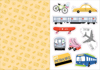 I Love New York City Sticker Book