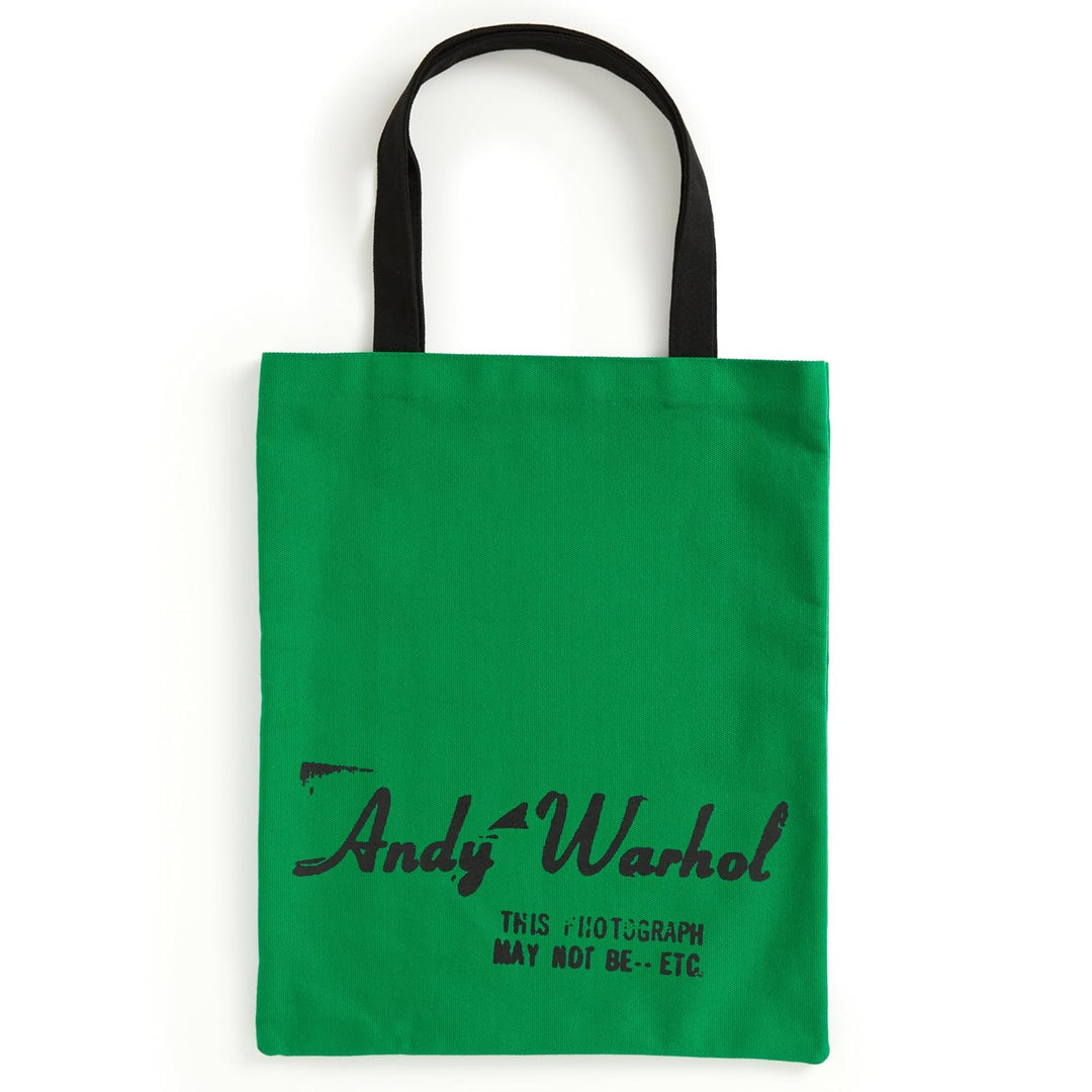 Andy Warhol: Soup Can Green Canvas Tote Bag