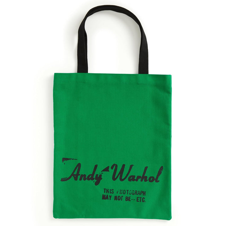 Andy Warhol: Soup Can Green Canvas Tote Bag