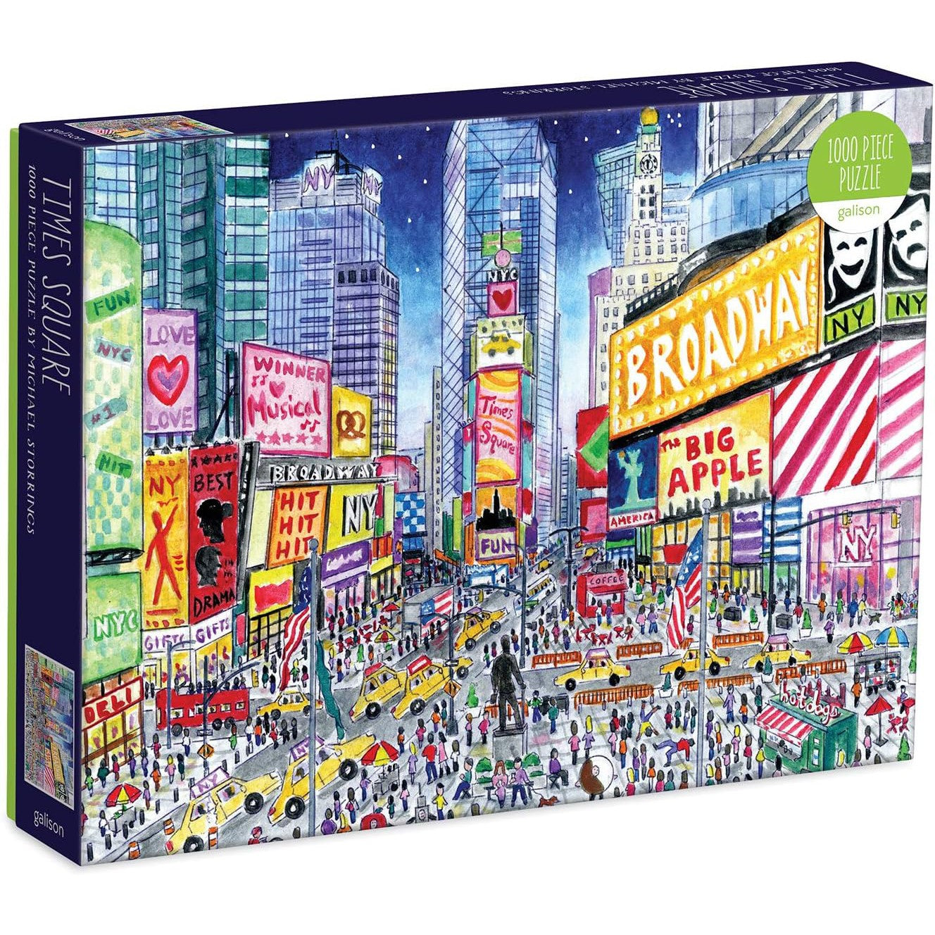 Michael Storrings Times Square 1000 Piece Puzzle