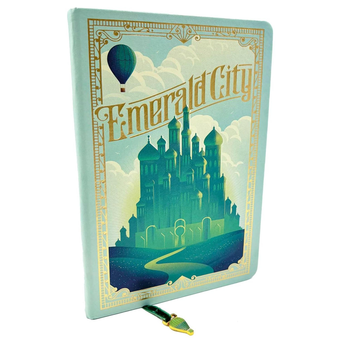 Wicked Emerald City Journal With Ribbon Charm