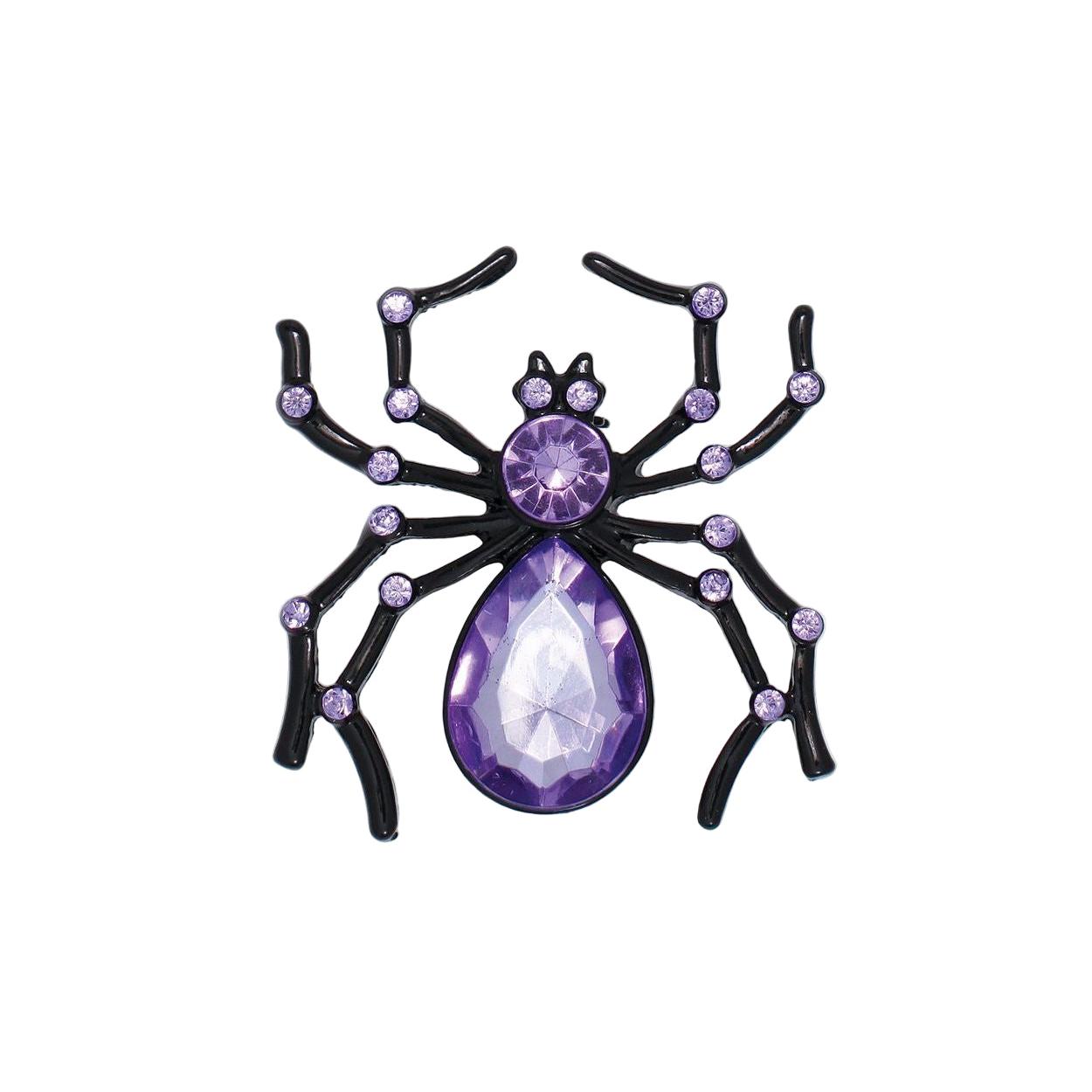 Purple Spider Pin