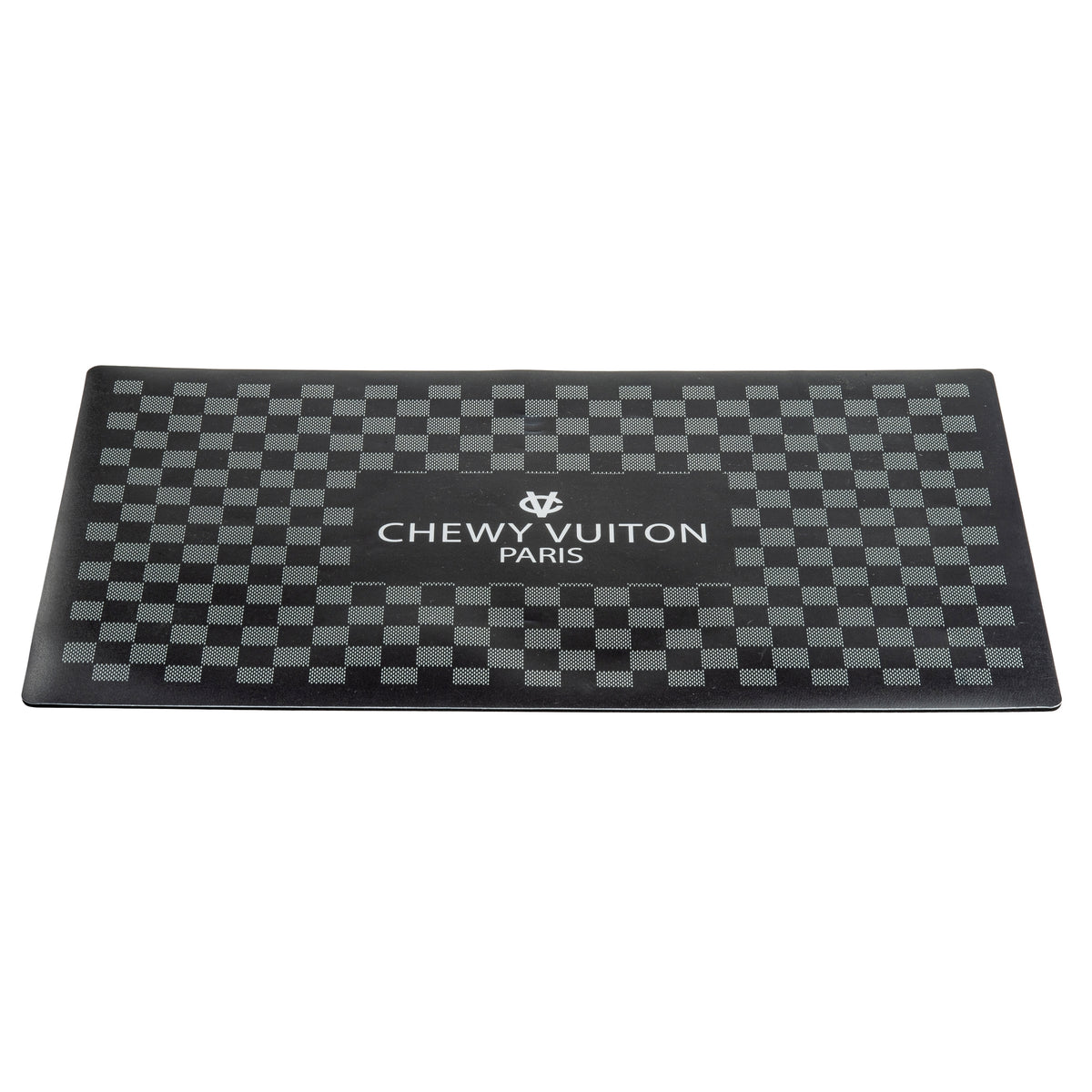 Black Checker Chewy Vuiton Placemat
