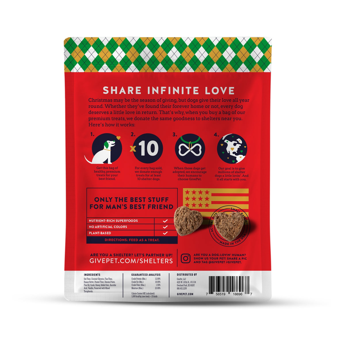 Muttcracker Holiday Dog Treats