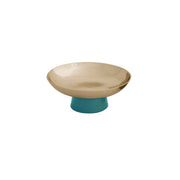 Carnaval Sierra Modern Small Bowl With Base - Blue