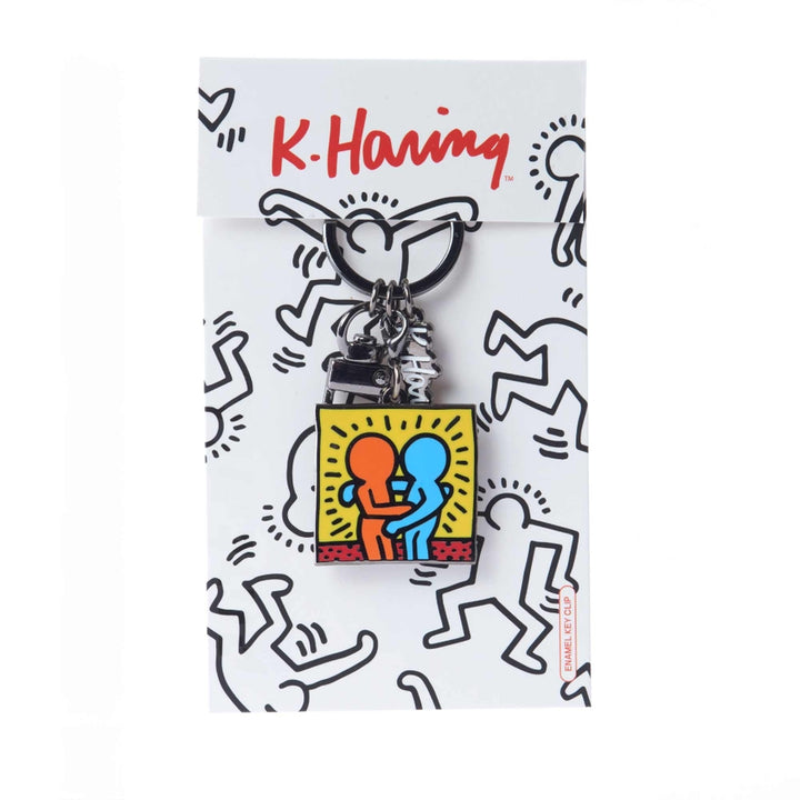 Keith Haring Friends Keychain