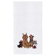 Christmas Dogs Kitchen Towel