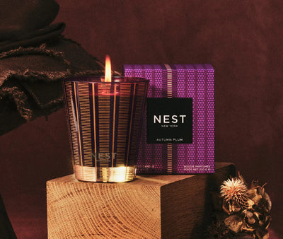 Autumn Plum Classic Candle 8.1 Oz.