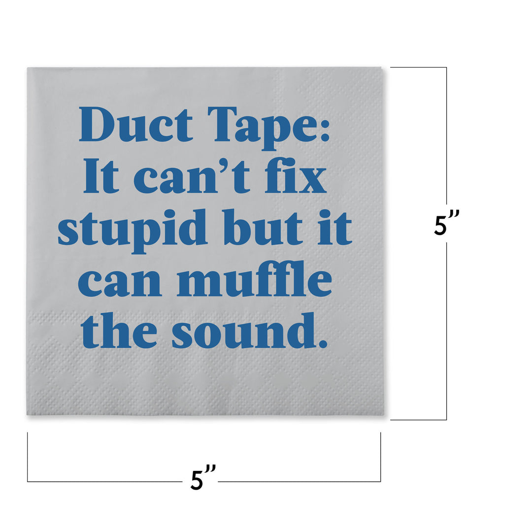 Duct Tape Cocktail Napkins