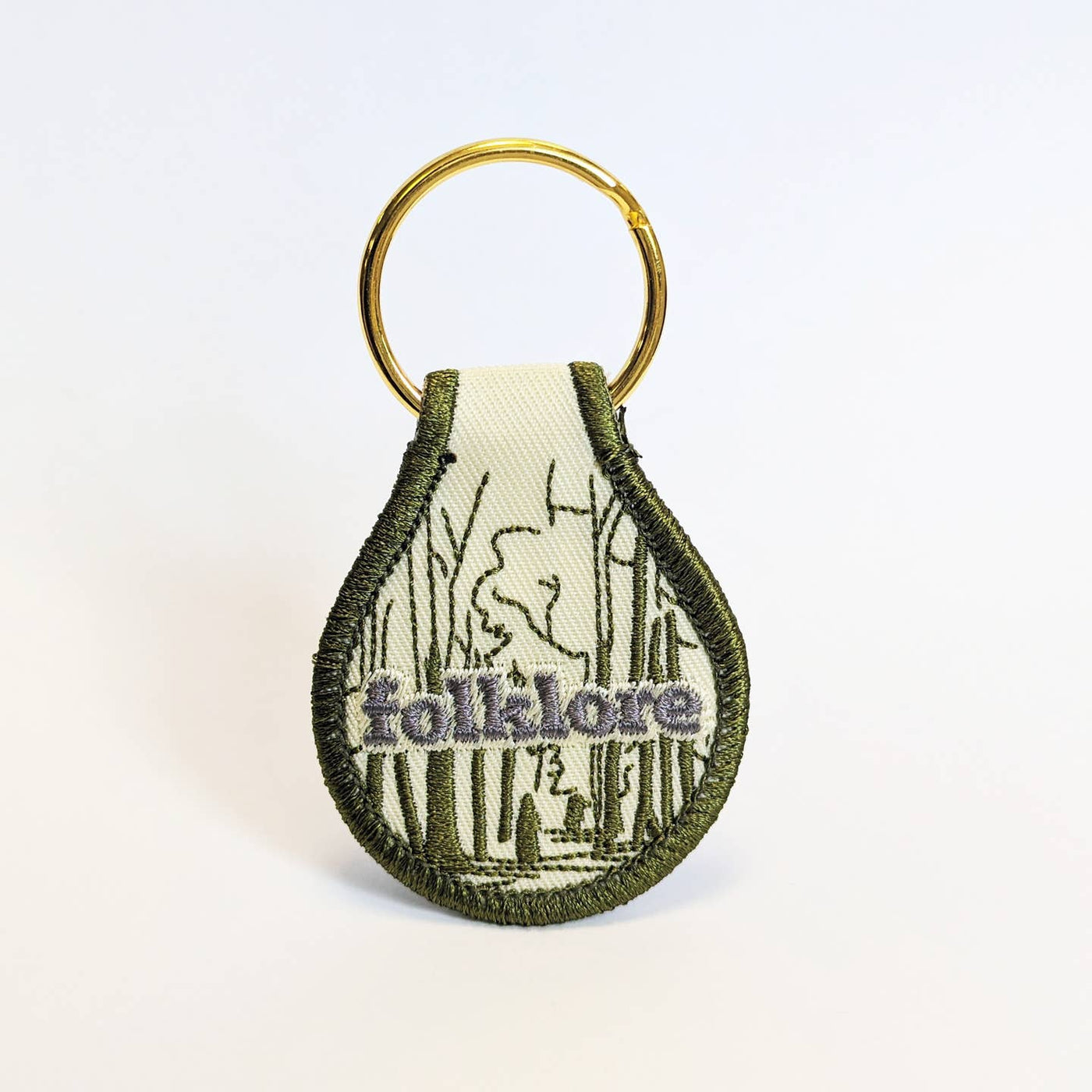 Swiftography: Folklore Embroidered Key Tag