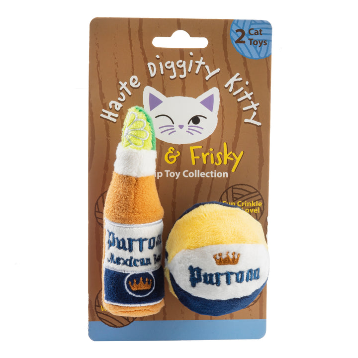Purrona Bottle & Ball Catnip Toys
