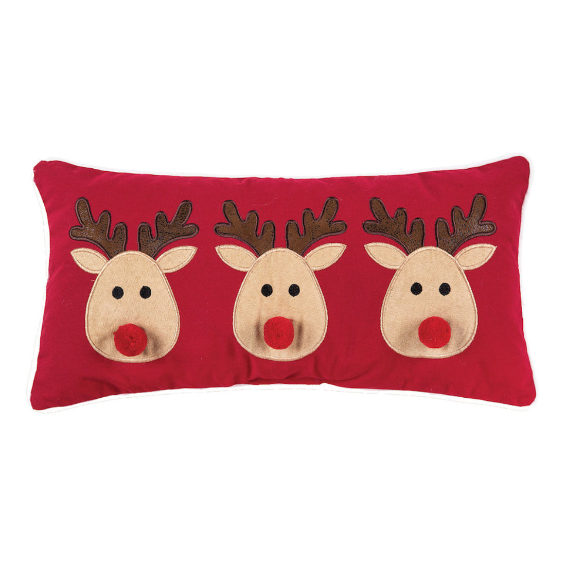 Reindeer Games Lumbar Pillow