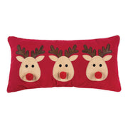 Reindeer Games Lumbar Pillow