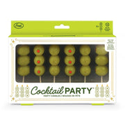 Cocktail Party Olive Candles - Set Of 6