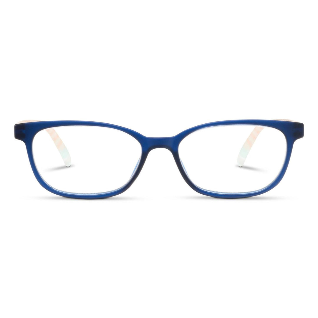 Beach Read Reading Glasses - Navy/Summer Stripe