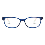 Beach Read Reading Glasses - Navy/Summer Stripe