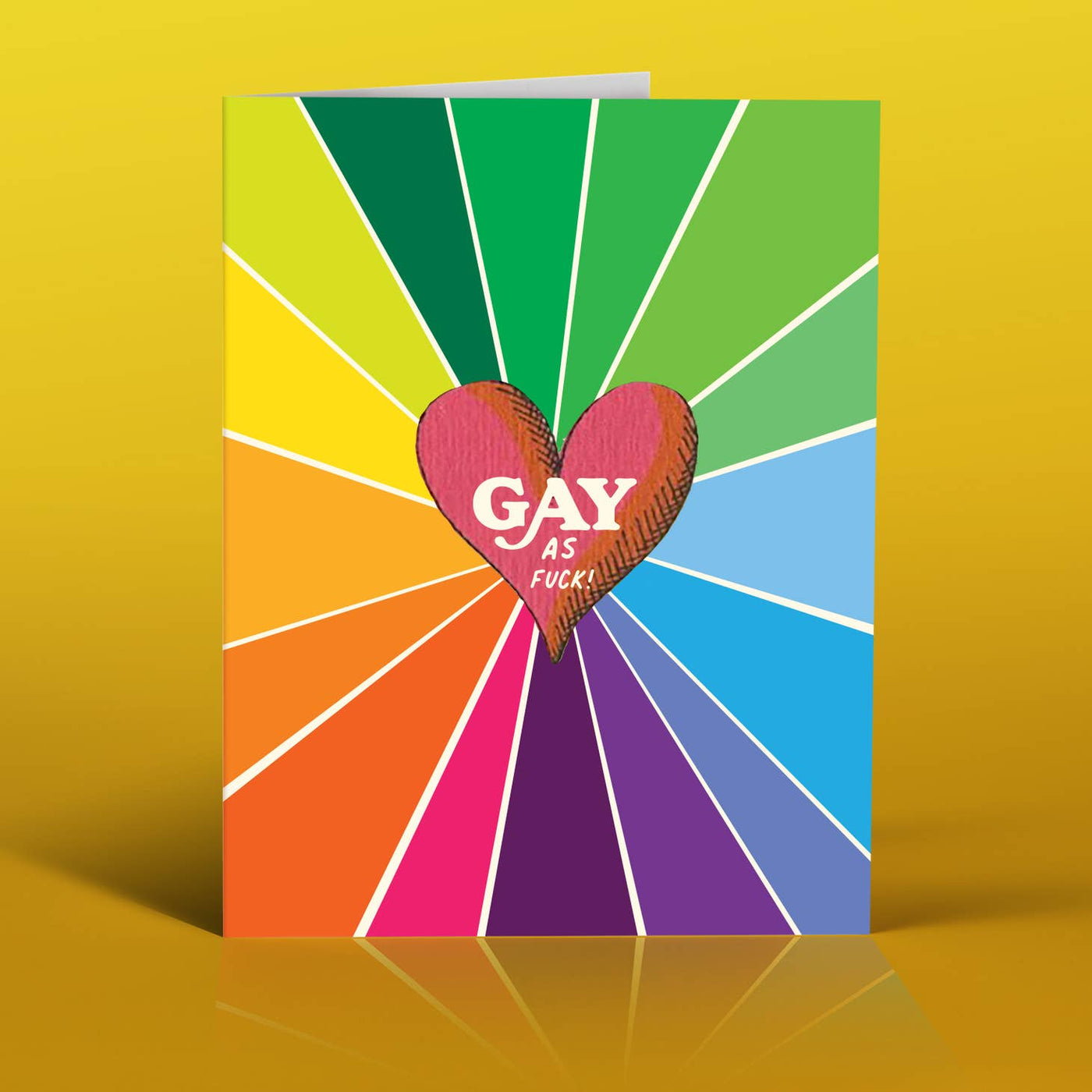 Gay AF Greeting Card