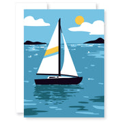 Sailboat Father's Day Greeting Card