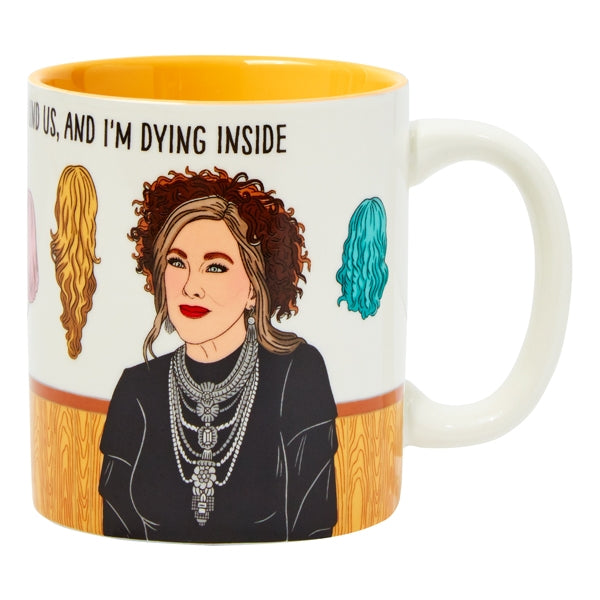 Coffee Mug: Moira Schitt's Creek The World Is Falling - Just Fabulous Palm Springs