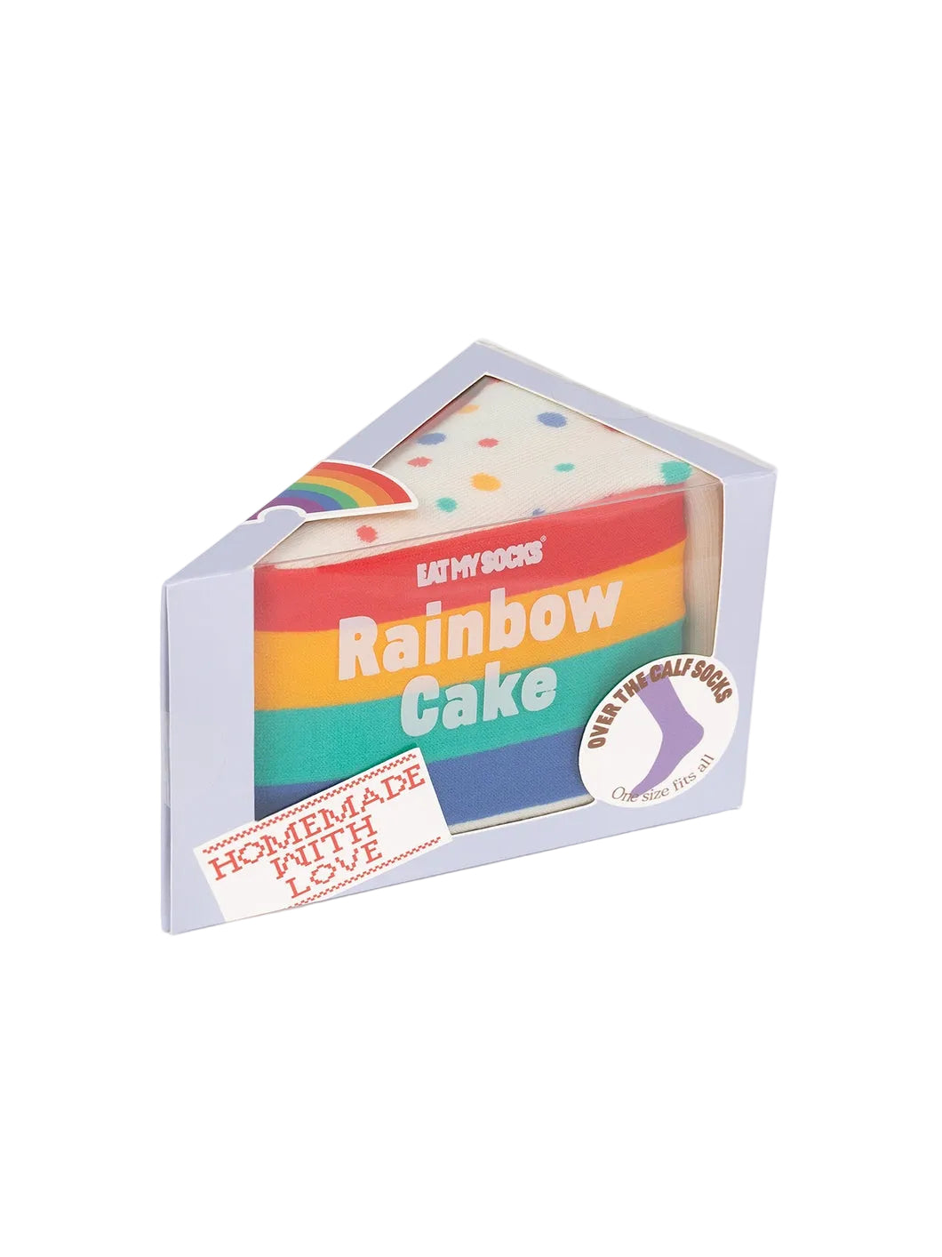 Rainbow Cake Socks