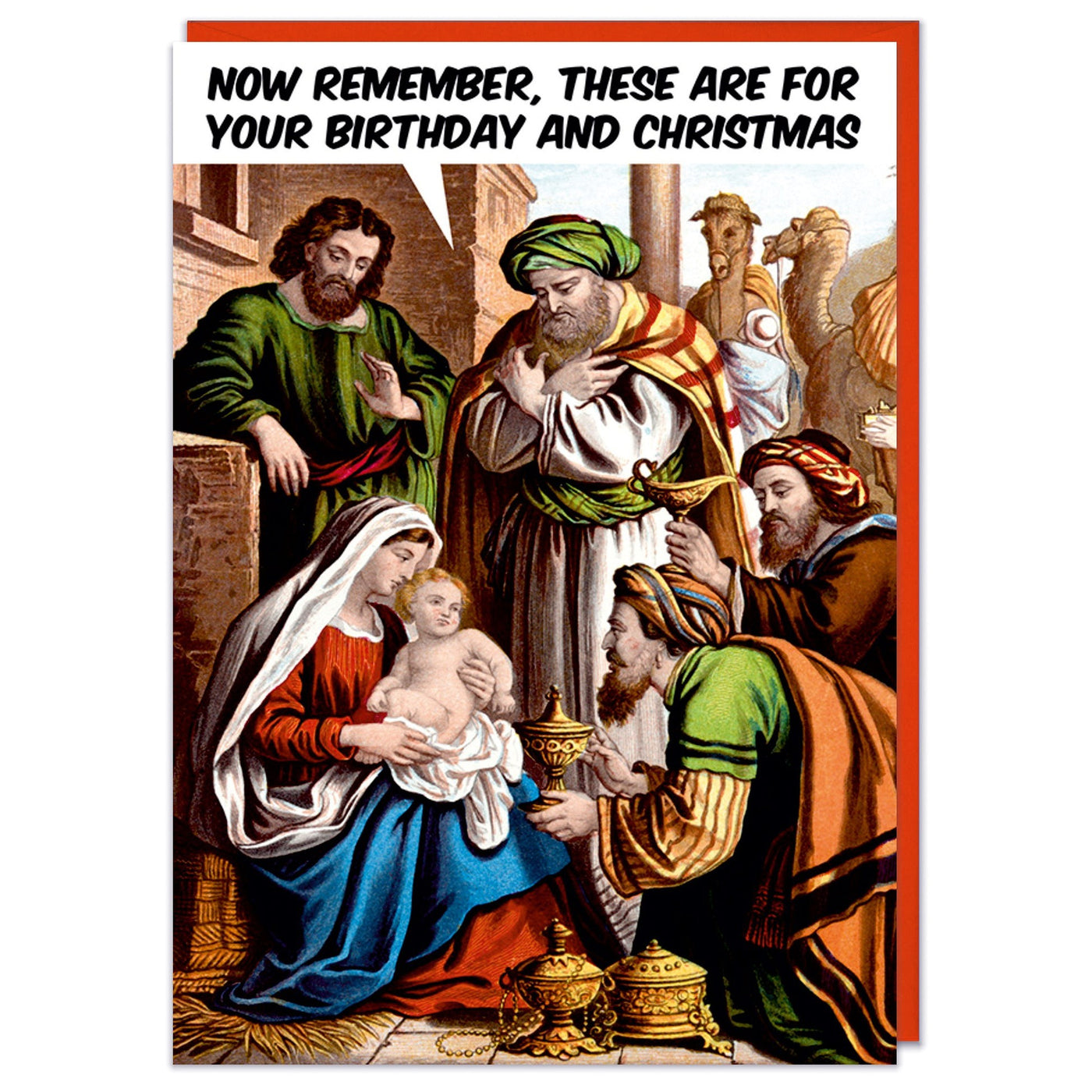 Jesus Presents Christmas Holiday Card