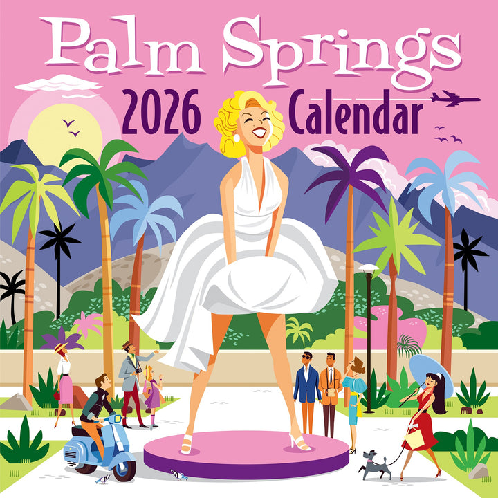 2026 Greg Paprocki Wall Calendar - Just Fabulous Palm Springs