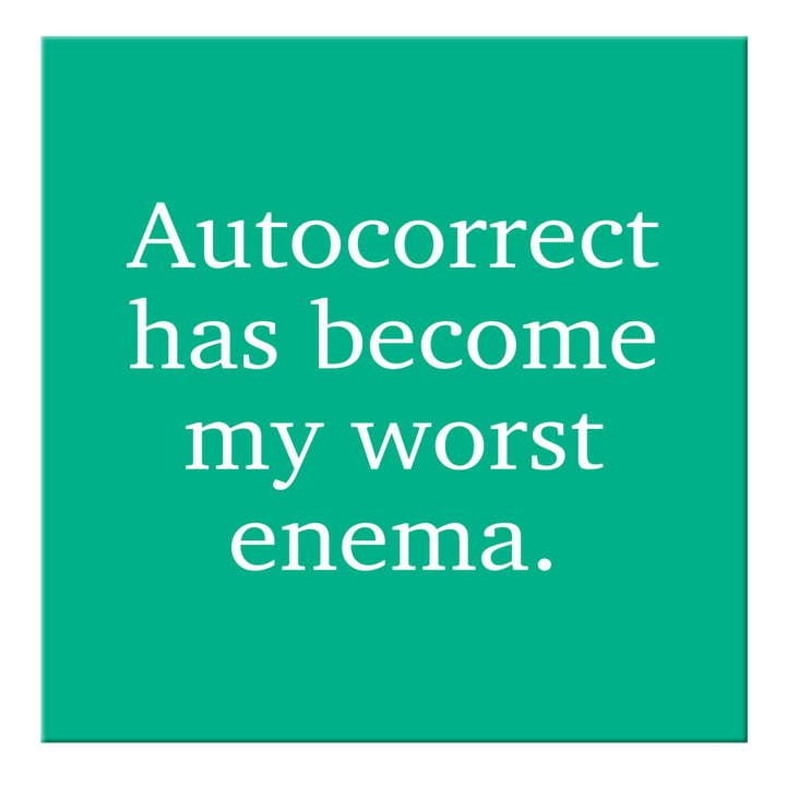 Magnet: Autocorrect - Just Fabulous Palm Springs