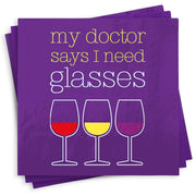 My Doctor Says Cocktail Napkins