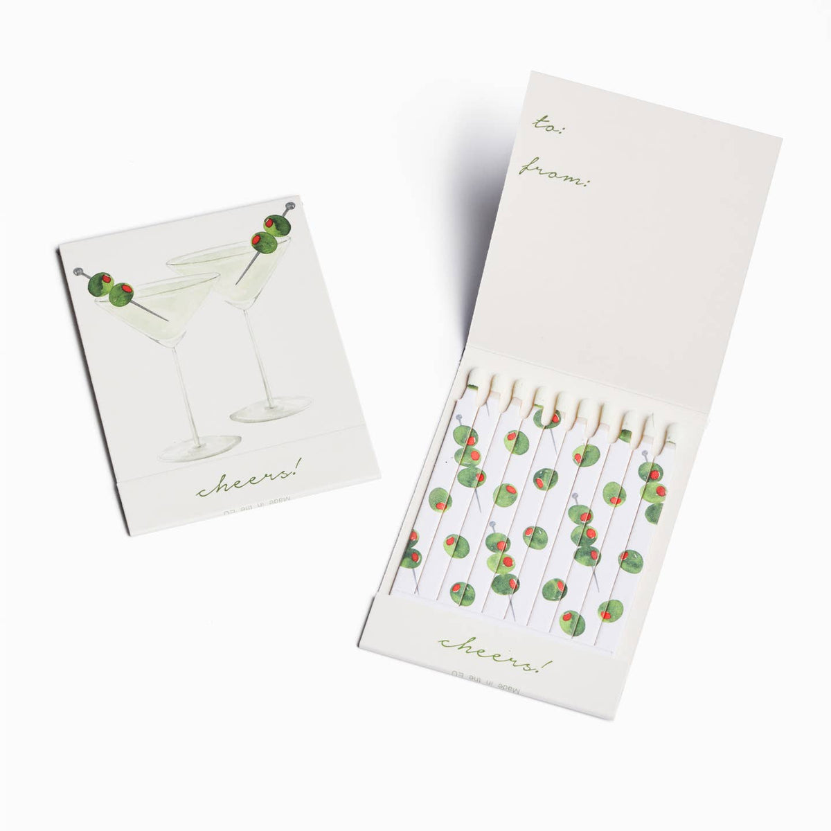 Cheers Martini Match Card® - Just Fabulous Palm Springs