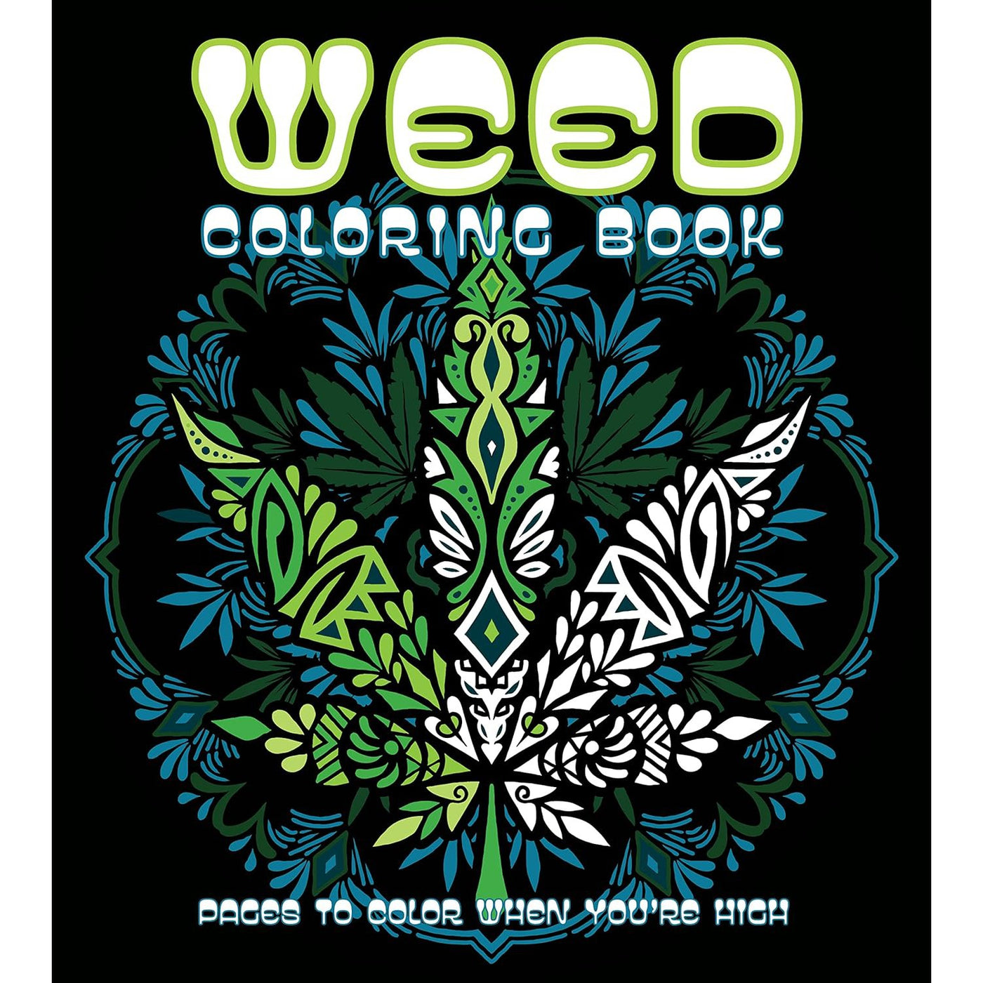 Weed Coloring Book