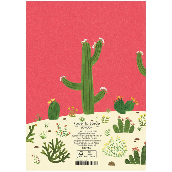 Cactus Grove Birthday Card