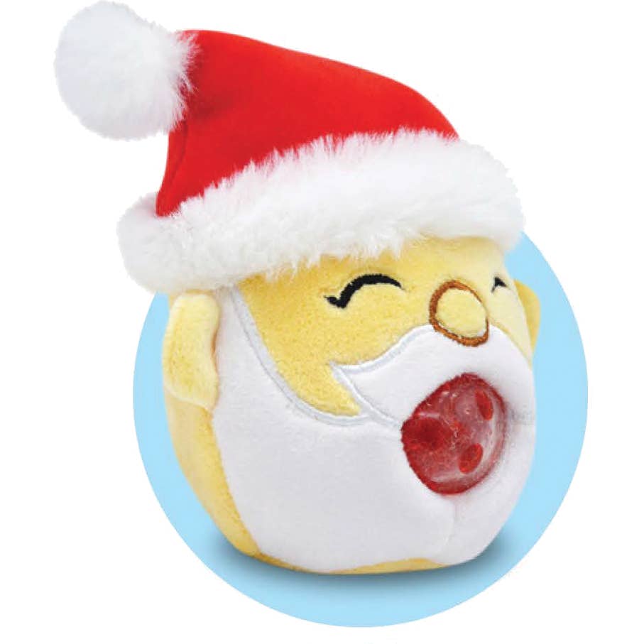 Christmas Plush Ball Jellies - Santa