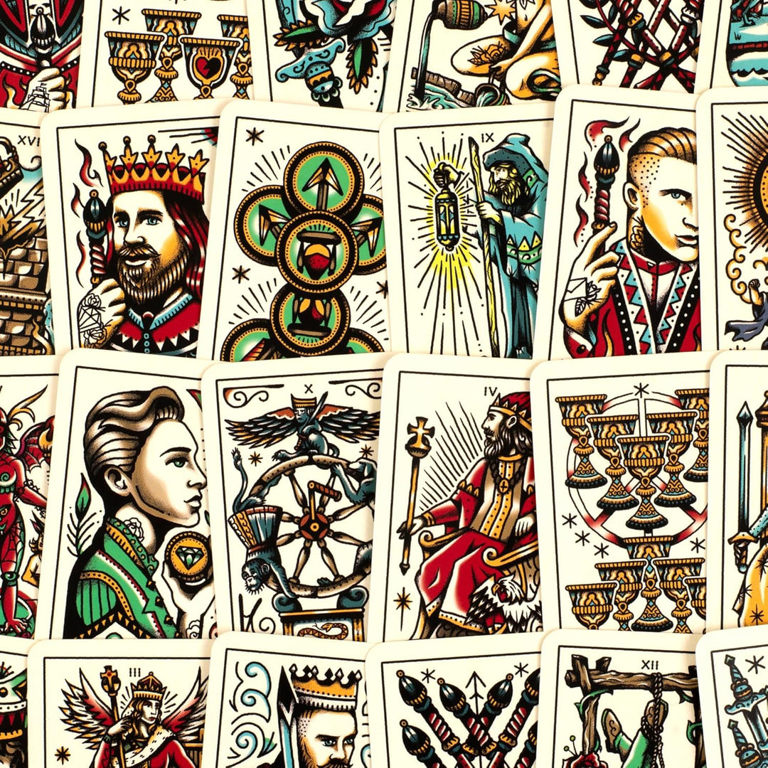 Tattoo Tarot (Mini Deck): Ink & Intuition