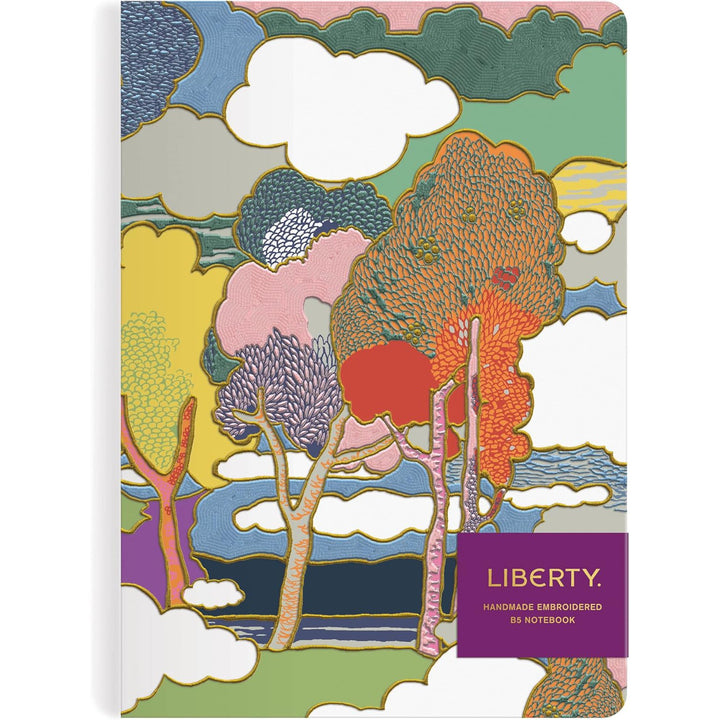 Liberty Prospect Road Handmade Embroidered Journal