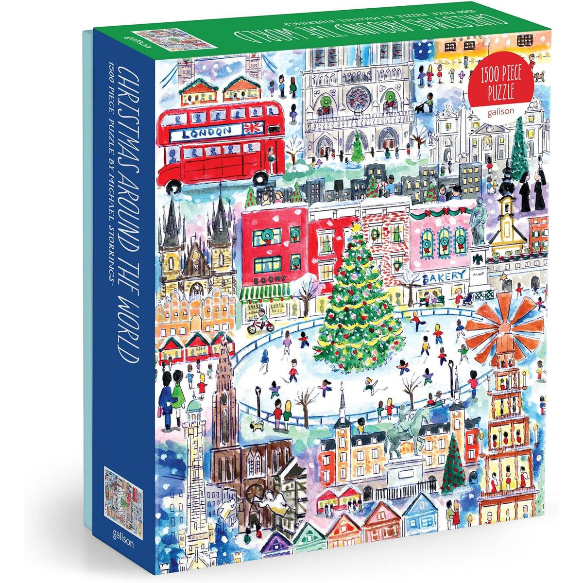 Storrings Christmas Around The World 1500 Piece Puzzle