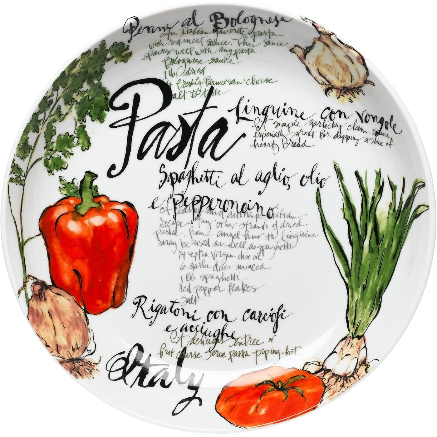 Pasta Italiana Serving Bowl