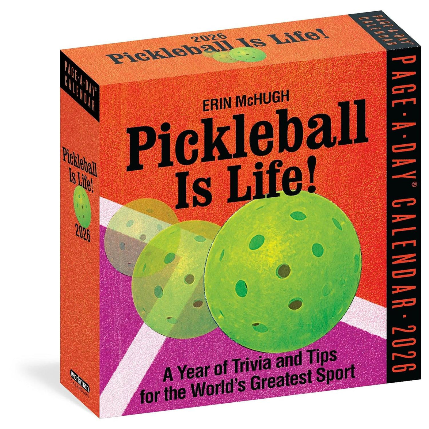 Page-A-Day Calendar 2026: Pickleball Is Life