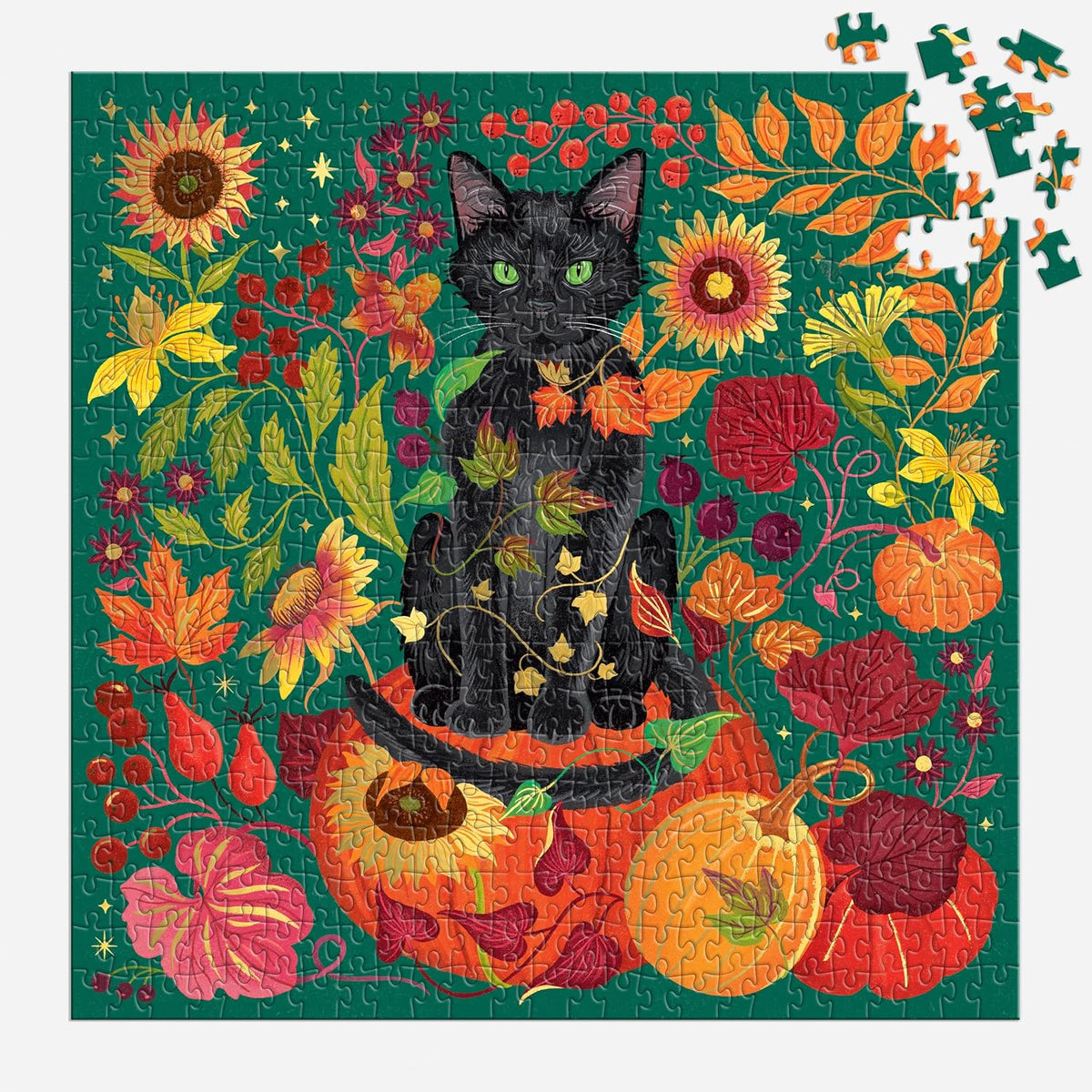 Foil Whiskers of Autumn 500 Piece Puzzle