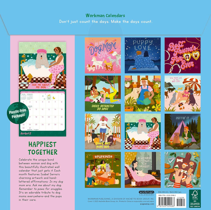 Wall Calendar 2026: Dog Mom