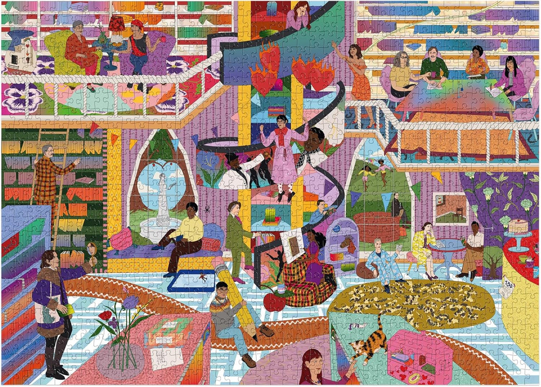 The World of Queer Stories 1000 Piece Puzzle