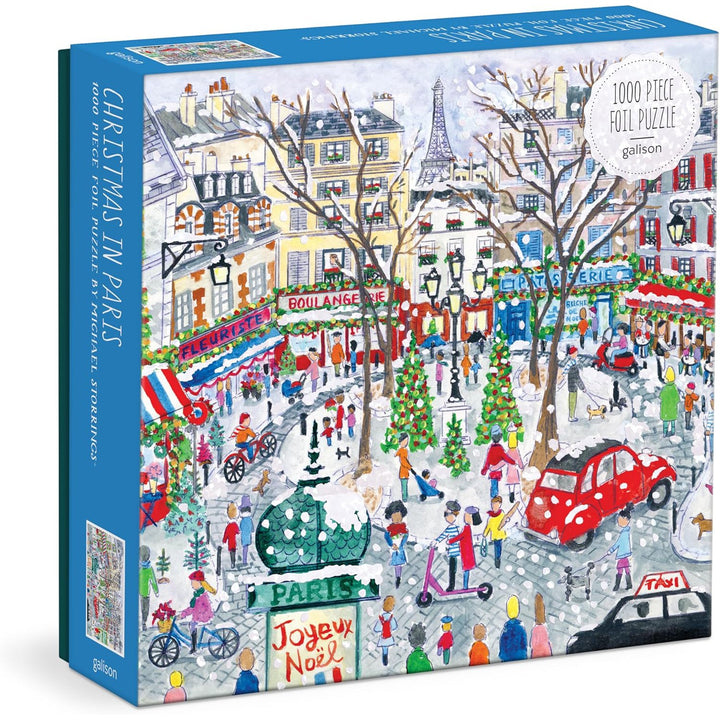 Michael Storrings Christmas In Paris 1000 Piece Puzzle
