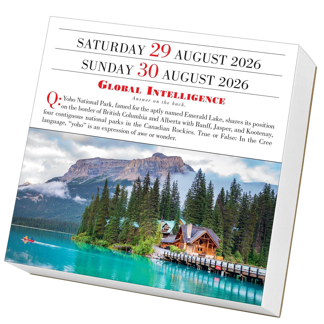 Page-A-Day Calendar 2026: 1000 Places To See Before You Die