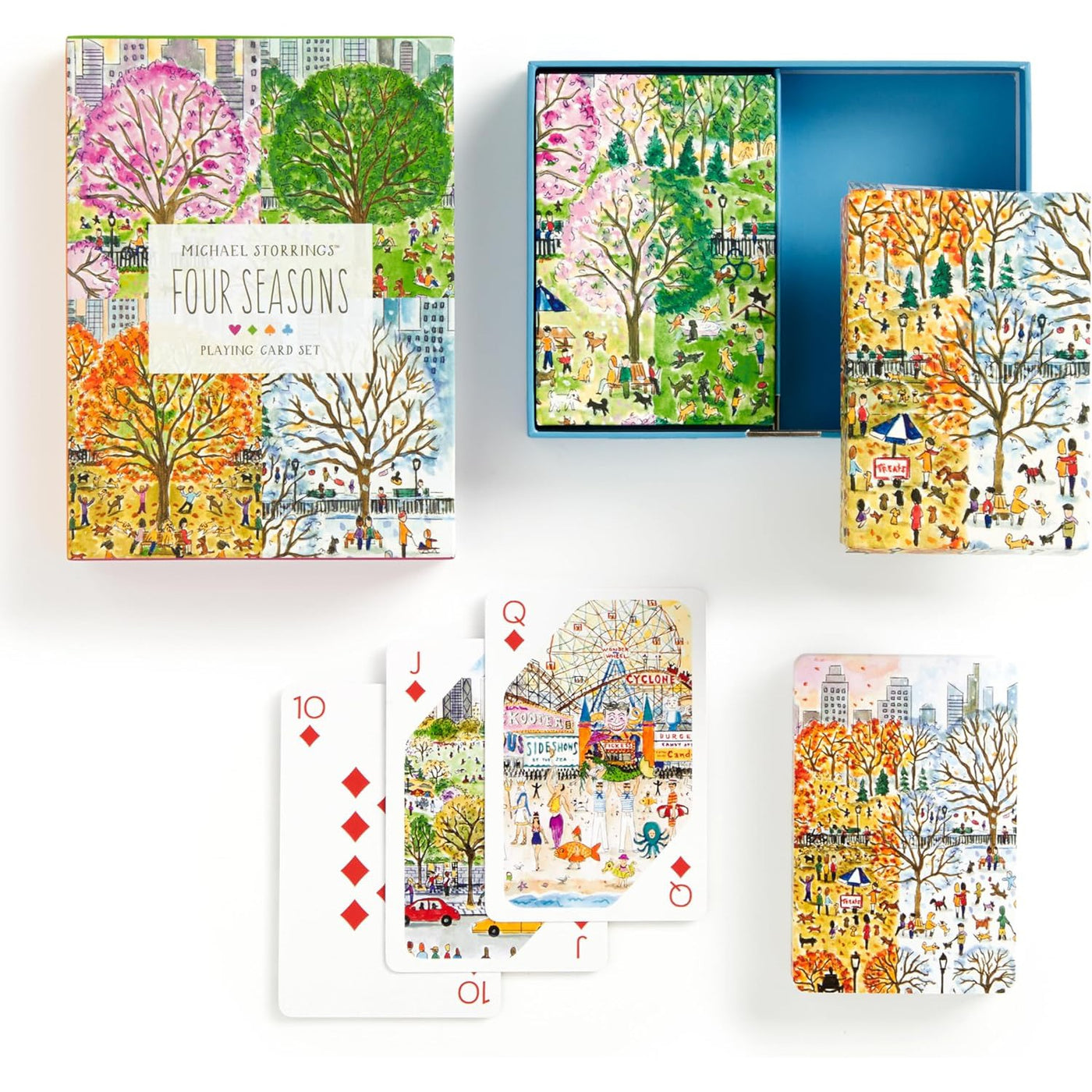 Michael Storrings Four Seasons Playing Cards Set