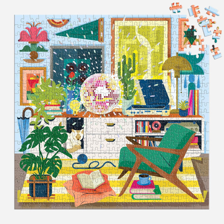 Disco Life: 500 Piece Foil Jigsaw Puzzle