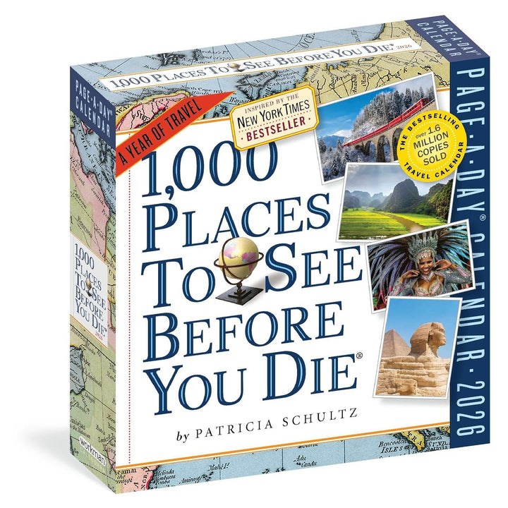 Page-A-Day Calendar 2026: 1000 Places To See Before You Die
