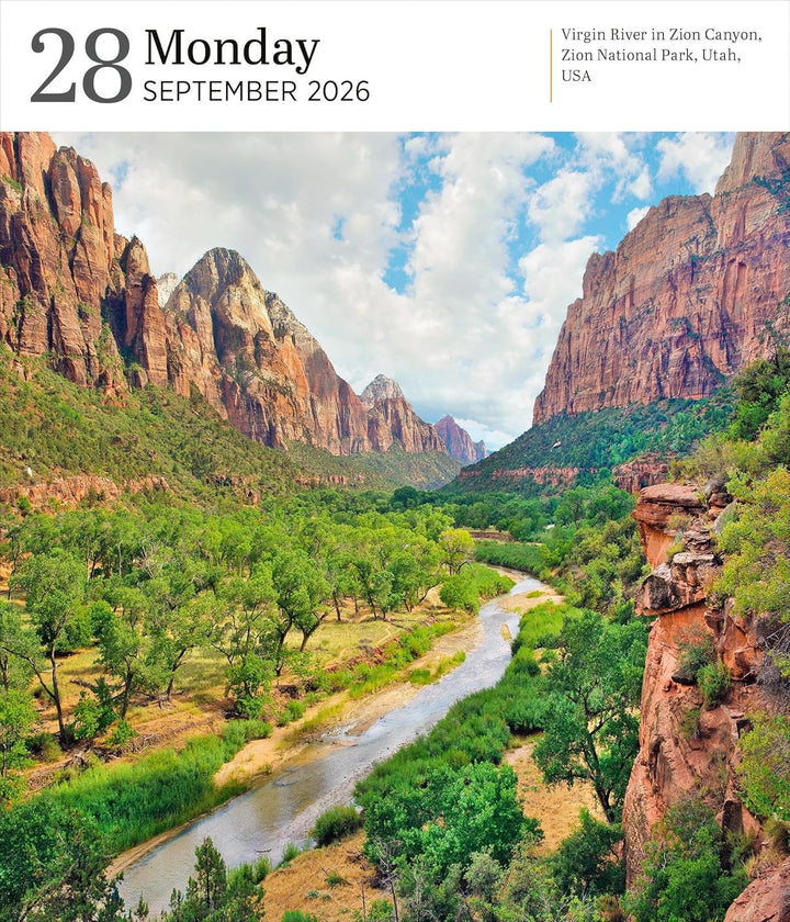 Page-A-Day Gallery Calendar 2026: Nature
